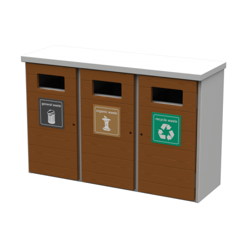 Eco Triple Recycler Bin